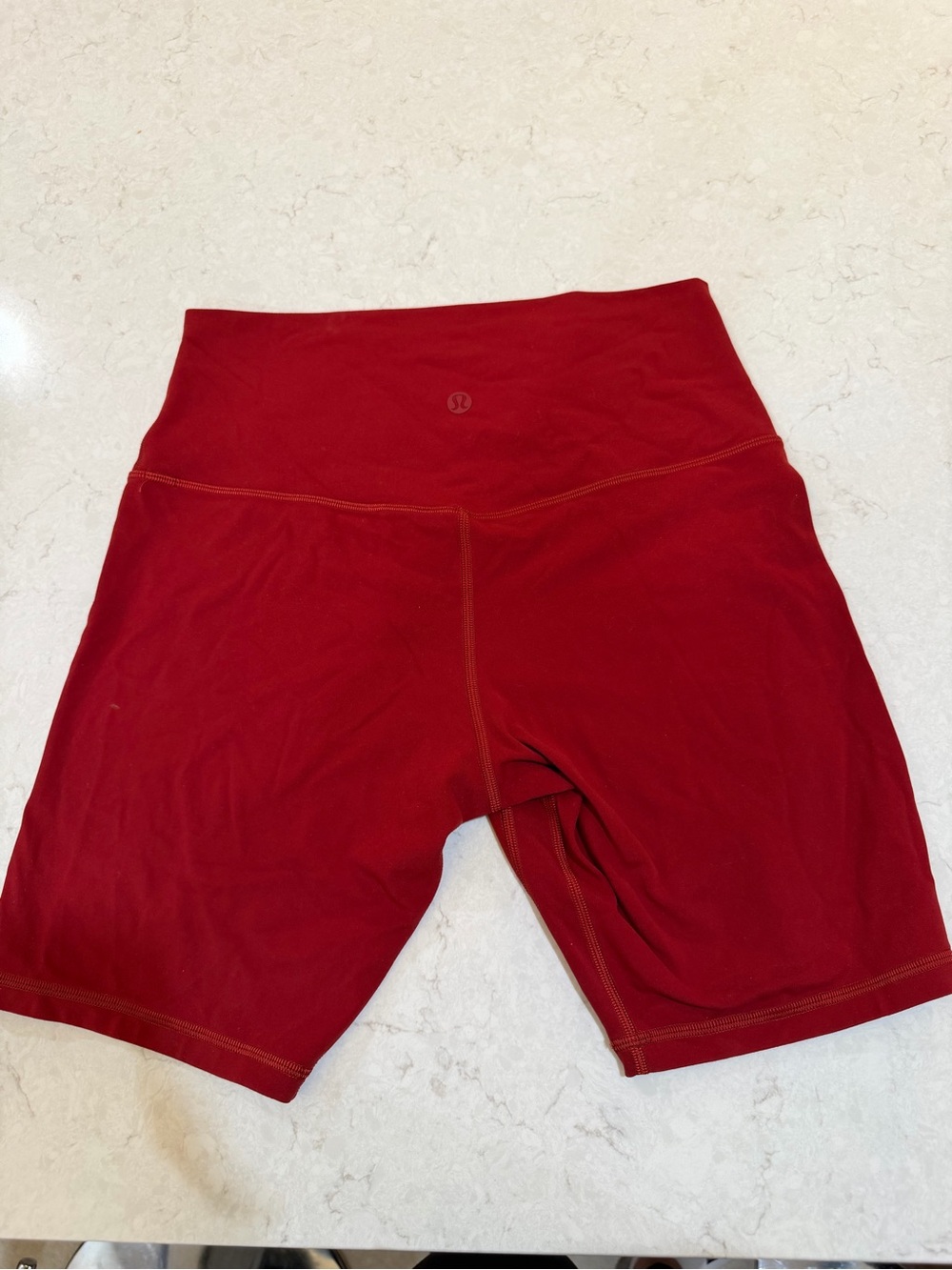 lululemon athletica Red Canada Olympic Biker Shorts - Picture 2 of 6